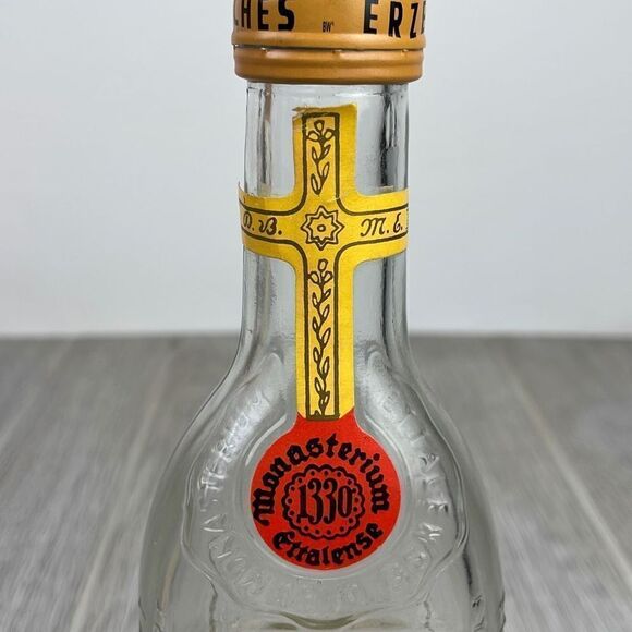 Ettaller Kloster Liqueur - appears to be pre-1964 (40% vol) Empty Display Bottle - Picture 4 of 13